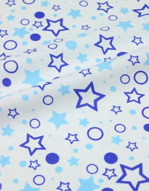 {[en]:Cotton fabric ''Stars assorti''}
