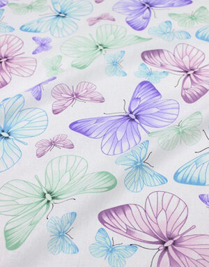 {[en]:Cotton fabric ''Wings whisper''}