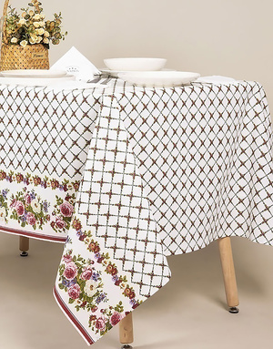 polish folk tablecloth