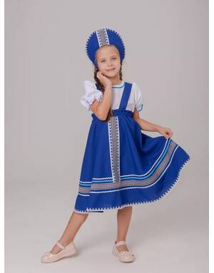 Russian girl costume
