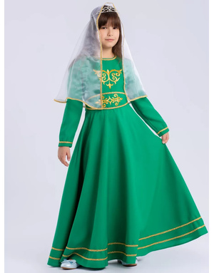 Caucasian folk dress