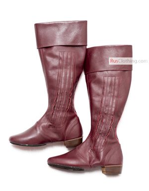 Ballet dancer split sole boots