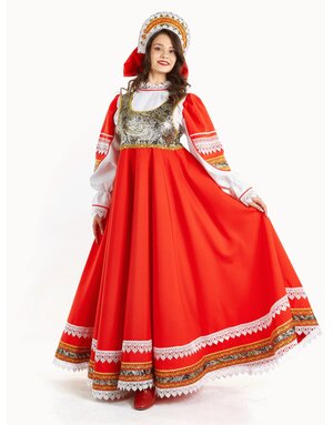 Dance russian dress