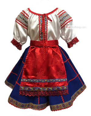 Traditional Ukrainian folk costume