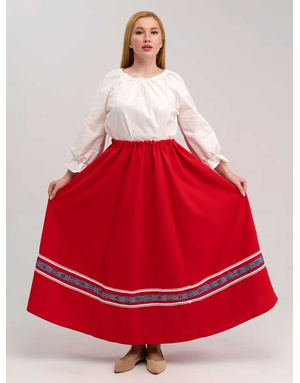 Folk orthodox church skirt