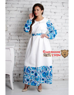 Russian dresses from linen | RusClothing.com