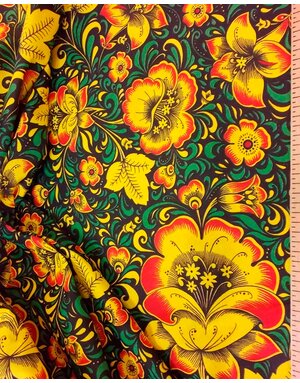 Russian pattern ''Khokloma classic''