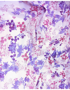 {[en]:Russian pattern cotton fabric Flowers}