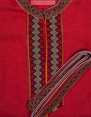 red Russian shirt
