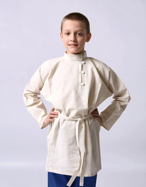 Linen Russian shirt for boy