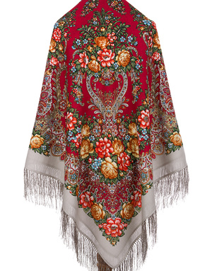 Wool shawl ''Ladoga''