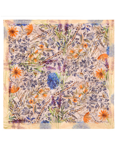Foulard en coton ''Field Flowers''