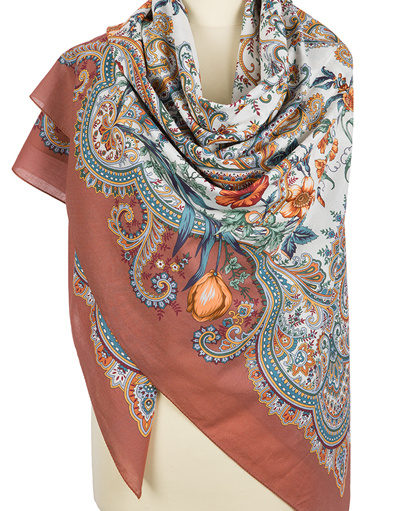 Cotton shawl ''Lydia''