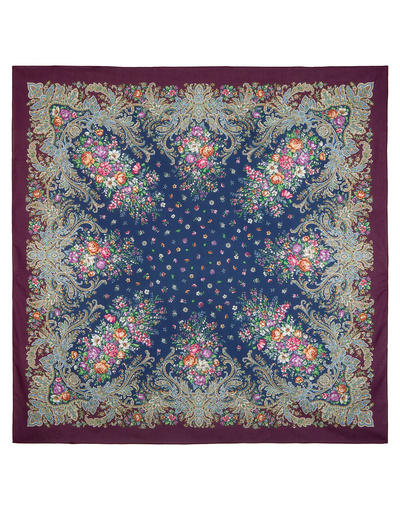 Cotton shawl ''Crimean Spring''