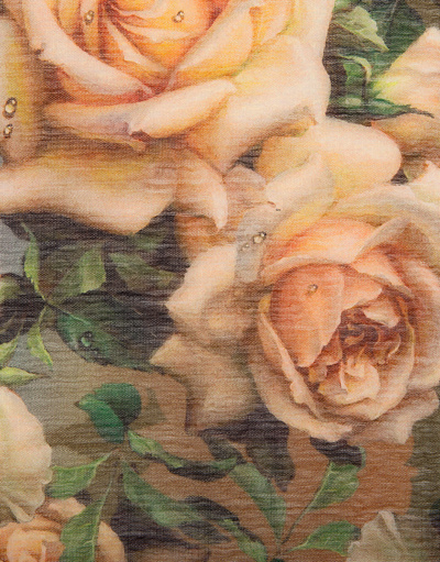 Châle Wrap ''Royal Roses''