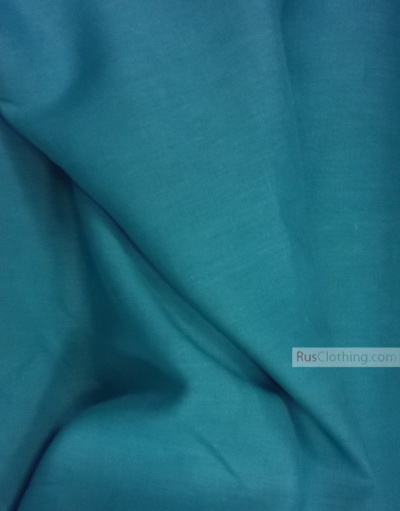 Linen fabric from Russia ''Turquoise ''