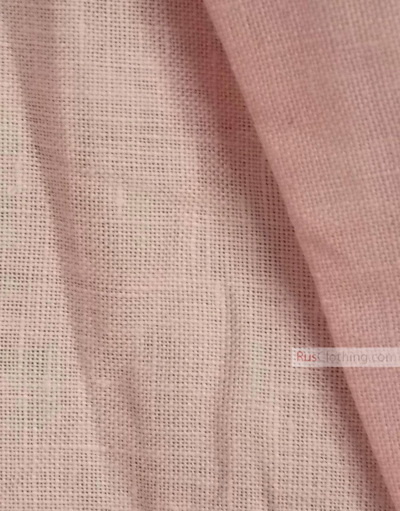 Tissu lin de Russie ''Light pink''