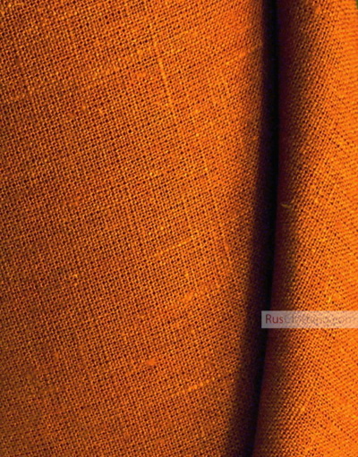 Linen fabric from Russia ''Rich Brown ''