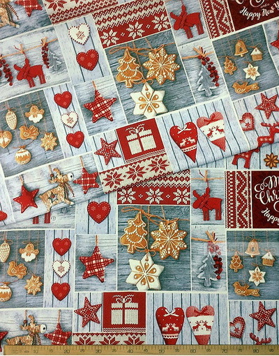 Waffle Fabric by the yard ''New Year Gift''}