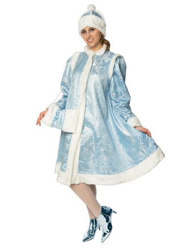 Russian Snegurka Costume Blue