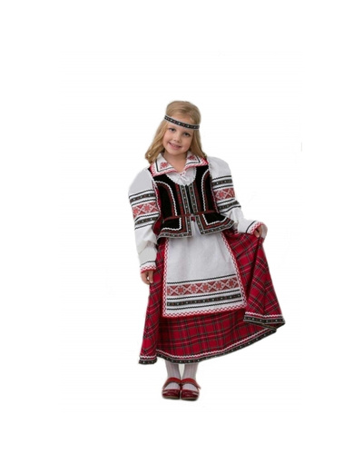 Folklore costume for girls ''Holiday''