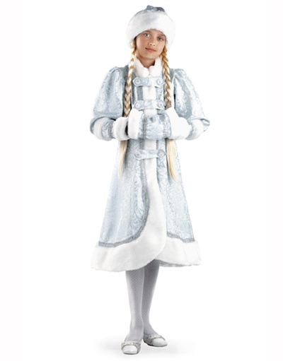 Russian Snegurka Costume Girls ''Princely''
