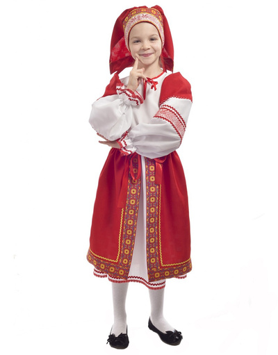 Folk costume for girls ''Matrena''