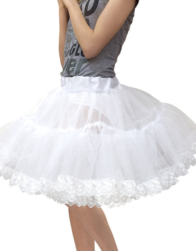Fluffy White Petticoat
