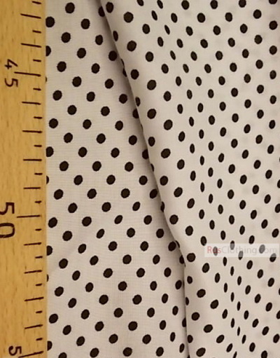 Rayon Viscose Fabric Polka dot pattern