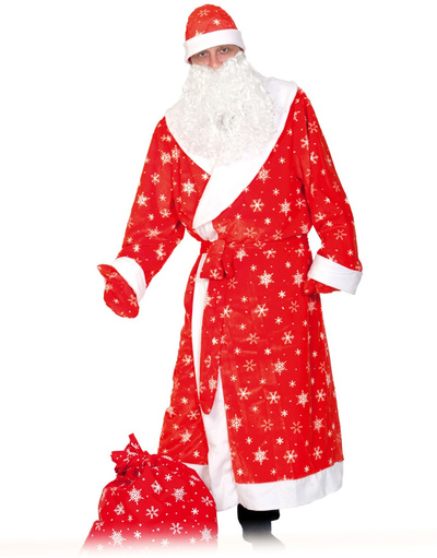 Ded Moroz costume Red