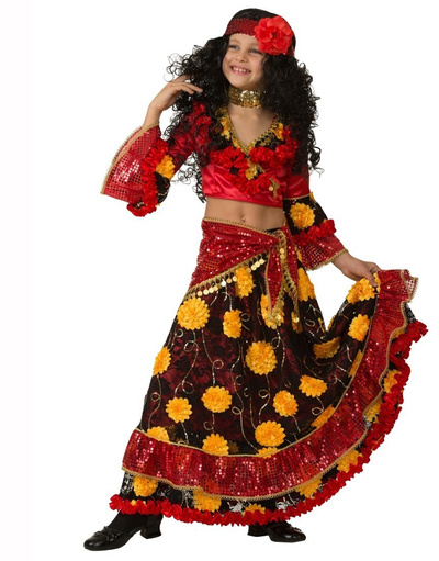 Gypsy Costume Girls Costume ''Fortuneteller''