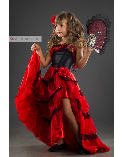 Spanish dance costume
