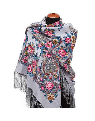 Floral shawl