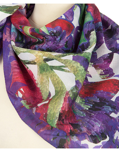 Cotton head scarf ''Exotic''