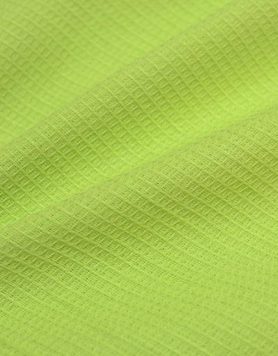 {[en]:Waffle fabric ''Lime''}