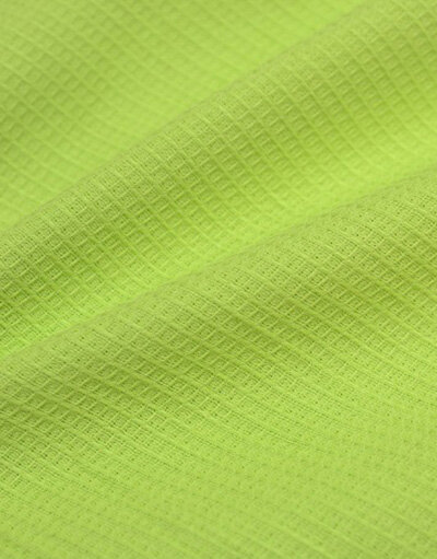 {[en]:Waffle fabric ''Lime''}