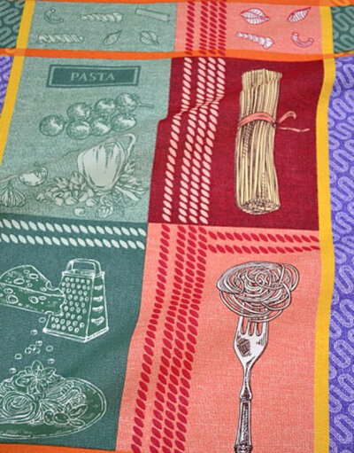 {[en]:Panama weave cotton ''Festival of tastes''}