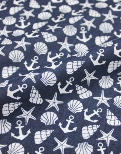 {[en]:Cotton fabric ''Marine caleidoscope''}