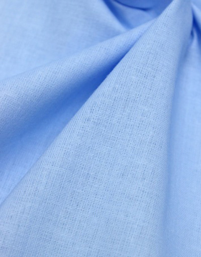 {[en]:Cotton fabric ''Light Blue''}