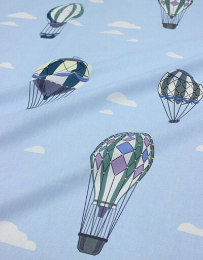 {[en]:Cotton fabric ''Universe conquerors''}