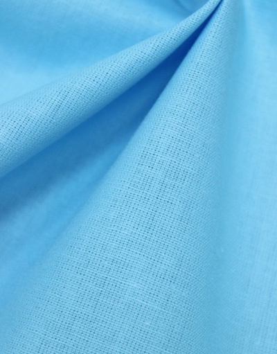 {[en]:Cotton fabric ''Light Turquoise''}