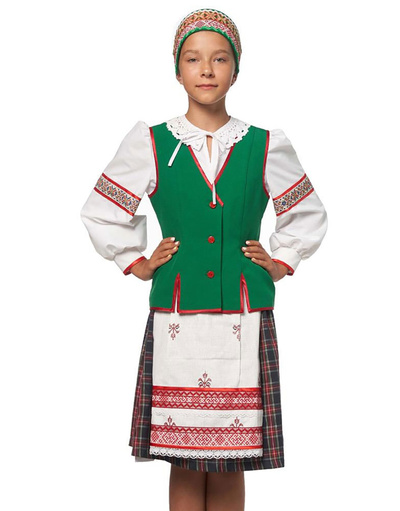 Latvian folk costume