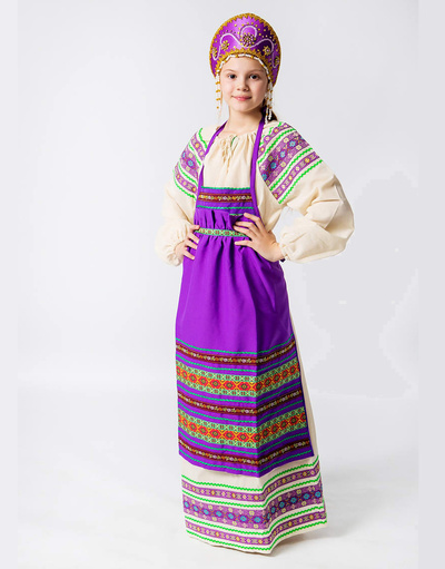 Russian folk apron