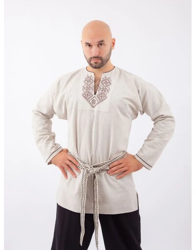 Russian shirt folk style