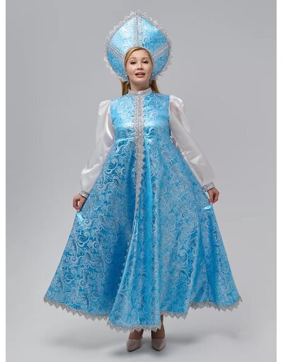 Snow Maiden Russian Costume White