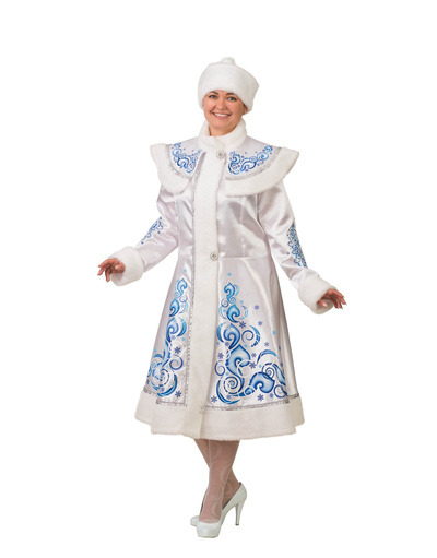 Snow Maiden Russian Costume Silk