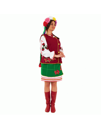 Ukrainian folk costume women