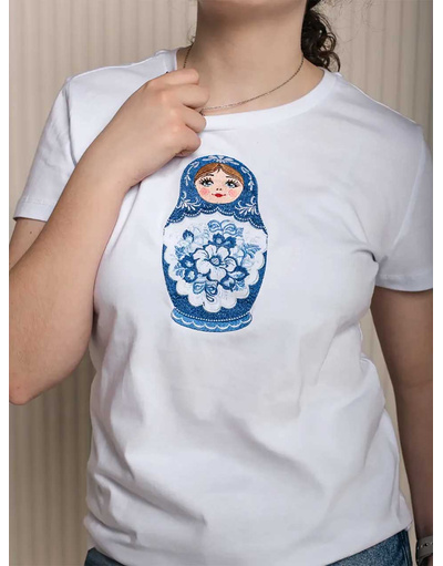 Stylish matryoshka t-shirt