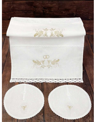 Church Wedding towel
