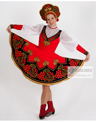 National costume ''Ashberry'' Russia | RusClothing.com